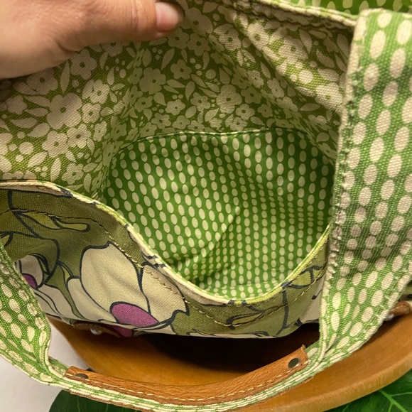 Fossil Floral Flower Print Tote Bag - Picture 6 of 11